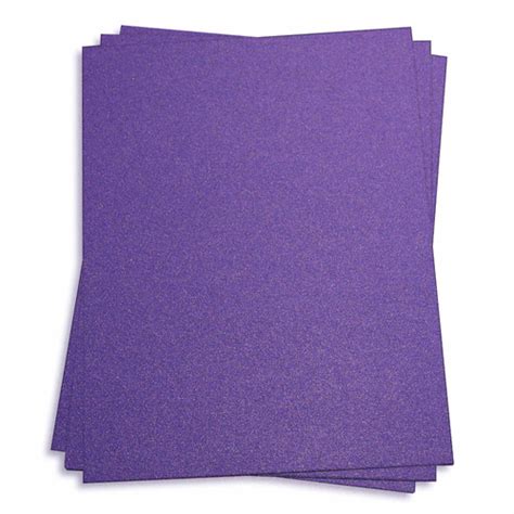 Violette Purple Paper 8 12 X 11 Curious Metallics 80lb Text Lci Paper