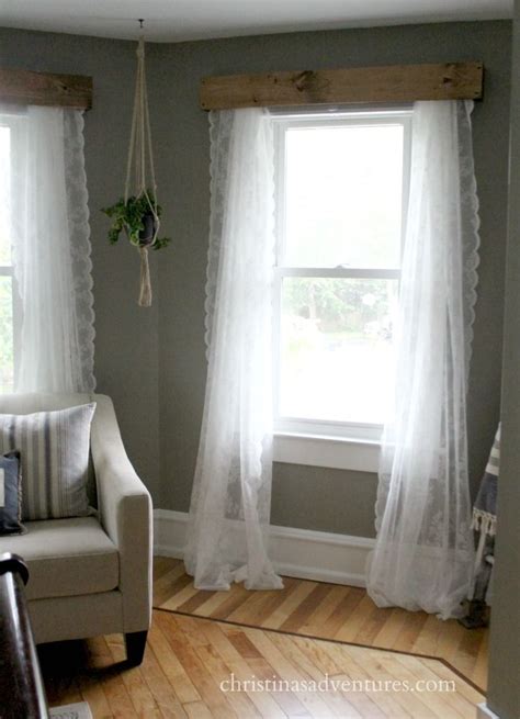 Wood window valence diy {valances}. DIY wood window valance | Wood valance, Wooden window valance, Home decor bedroom