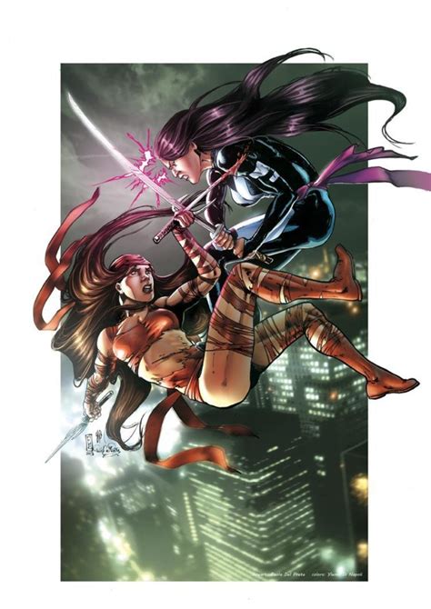 Elektra And Psylocke Vs Huntress And Nightwing Battles Comic Vine