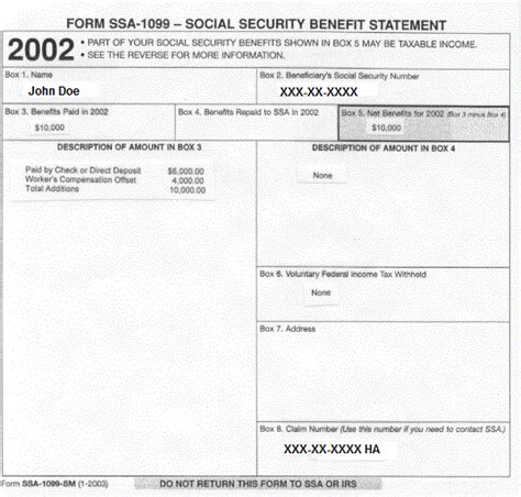 Contacting social security the most convenient way to contact us anytime, anywhere is to visit www.socialsecurity.gov. SSA - POMS: GN 05002.300 - Examples of Completed SSA-1099s ...
