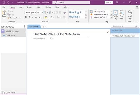 Comparison Of The Differences Between Onenote 2021 And Onenote Uwp