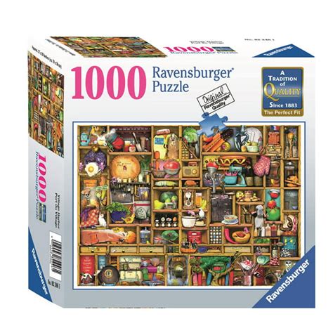 Ravensburger Kitchen Cupboard 1000 Piece Jigsaw Puzzle Walmart
