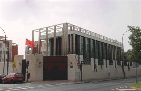The consulate general of the p.r.chinain songkhla. Chinese Embassy in Madrid (Spain). Built in 2012. - China ...