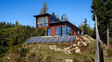 Off-grid living with solar panels and home battery backup systems