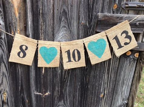 Save The Date Burlap Bunting Bannerengagement Photo Prop On Etsy 22