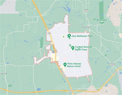 Tomball Texas Zip Code Map Map