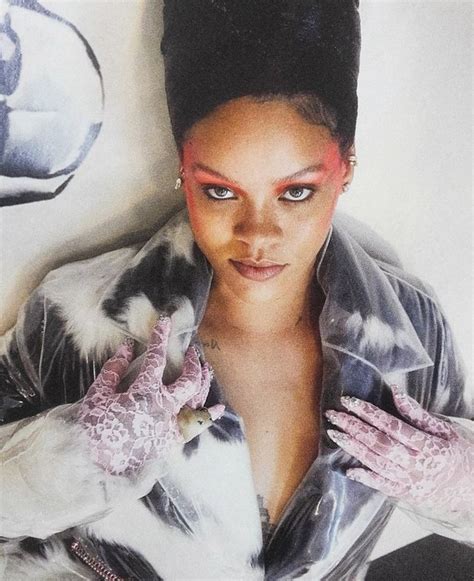 Rihanna Photographed By Juergen Teller Goude For Vogue Paris December