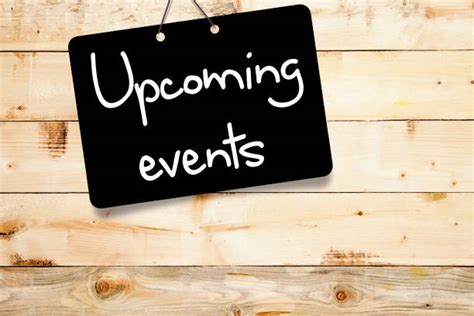 Upcoming Events Stock Photos Pictures And Royalty Free Images Istock