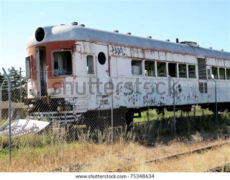 Old Abandoned Rail Cars 7 Stock Photo 75348634 Shutterstock