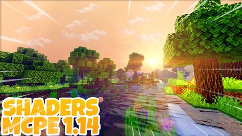 Shaders Mcpe 1141 Pack Realista Leve Texture Pack Shaders Minecraft Pe 114250 Download