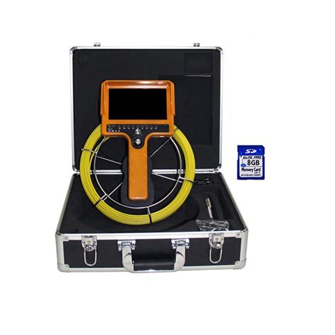 The liner is flexible but hard. 35 Meter Sewer Drain Pipe Inspection Camera w/Monitor 23mm ...
