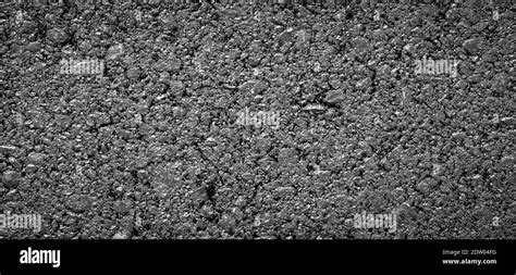Gray New Asphalt Texture Bright And Panoramic Image Of Road Background