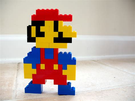 Lego Mario Lego Version Of Mario I Made Based On A Youtube Flickr