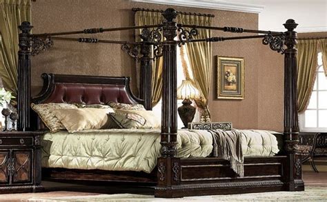 King Size Canopy Bed Frames Luxurybeddingframe King Size Canopy Bed Canopy Bedroom Sets