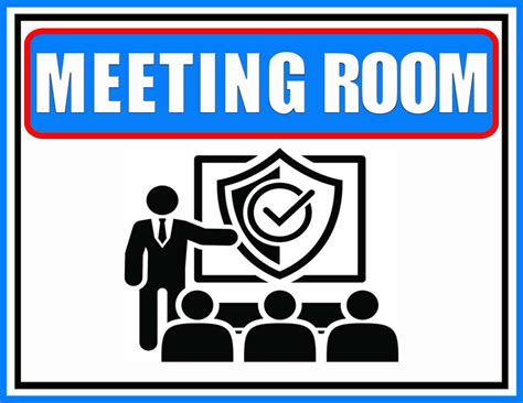Meeting Room Sign Template Free Download