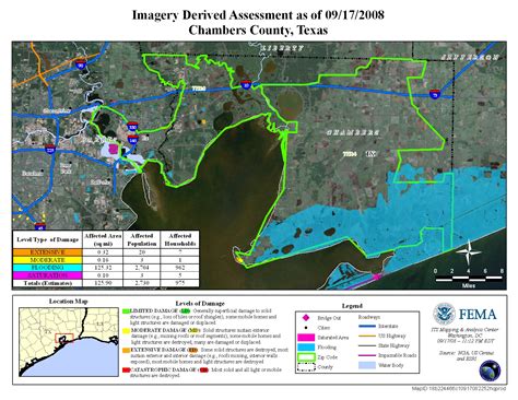 Chambers County Texas Flood Zone Map Printable Maps