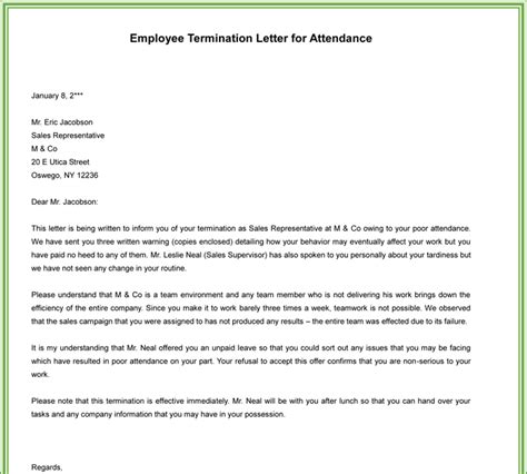 Bill of sale word format. Sample Employment Termination Letter At Sale Of Company ...