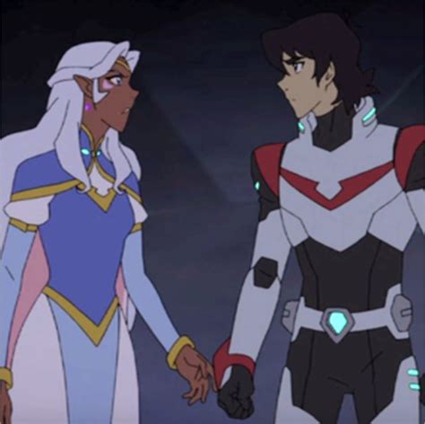Keith And Princess Allura From Voltron Legendary Defender Keith And