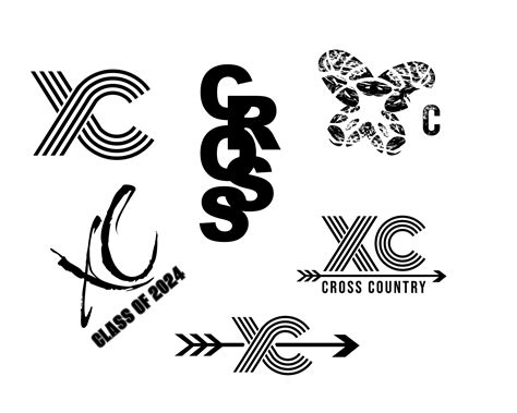 Cross Country Logos Svg Xc Running File Bundle Svg Etsy