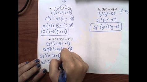 Learn how to factor polynomials by grouping. 4.4 Notes: Factoring Polynomials Completely - YouTube