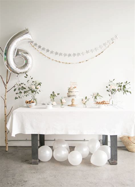 A Soft And Sweet 6th Birthday Party — Winter Daisy Interiors For Children