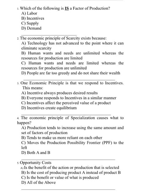 5 Factors Of Production In Economics Module 2022 10 27