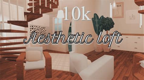 If you're looking to build a trendy one floor house that has a modern flare and is on the cheap side then this is a great option! 10k bloxburg aesthetic mini loft house build. | ROBLOX ...