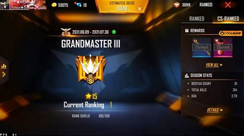 How To Reach Free Fire Clash Squad Rank Grandmaster Top 3 Indian Clash