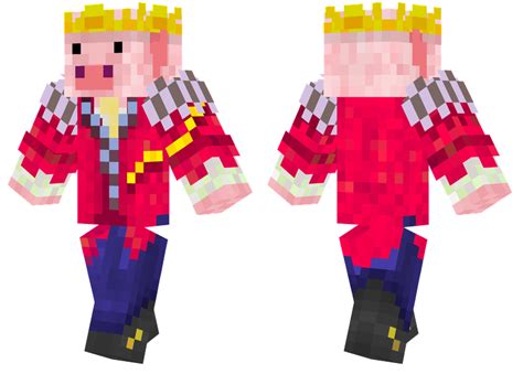 Technoblade Minecraft Skin How To Build Technoblade Statue Step By