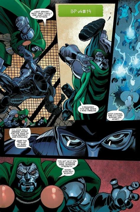 Black Panther Vs Doom Uses Light Armor Bpv419 Best Marvel