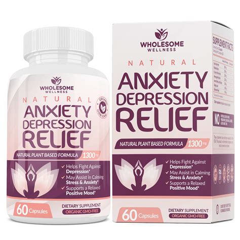 Happy Pills Natural Anti Anxiety Relief And Depression Supplement