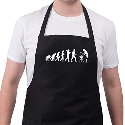 bang tidy clothing funny bbq apron novelty aprons cooking ts for men 100 cotton 2 pockets