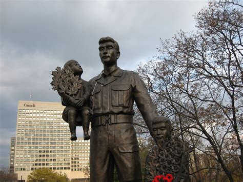 Korean War Monument To Canadian Fallen Ottawa War Monument Korean