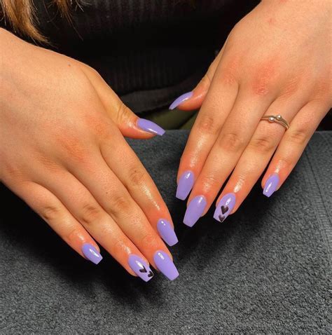 Purple Nail Art Designs 14 K4 Fashion