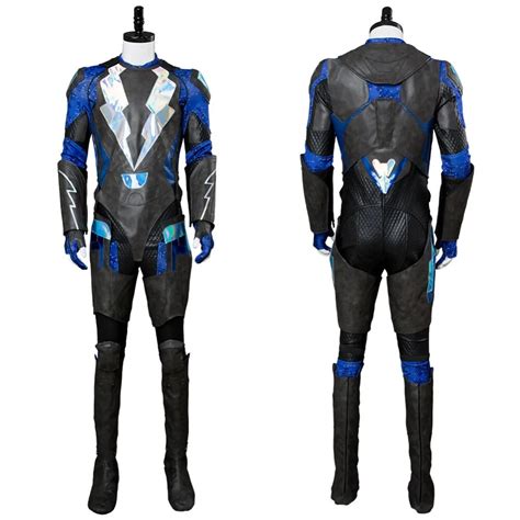 Black Lightning Cosplay Jefferson Pierce Cosplay Costume Outfit For