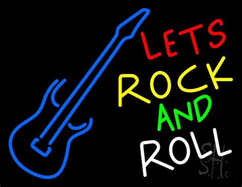 Red (drum solo) rock n roll live — sammy hagar. Lets Rock N Roll Neon Sign | Rock n Roll Guitar Neon Signs - Every Thing Neon