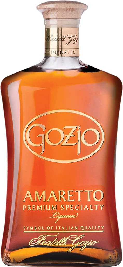 Gozio Amaretto Liqueur 70cl Premium Almond Liqueur Made With Natural