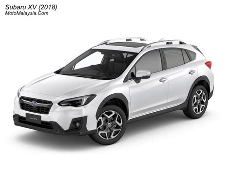 Both models have the same engine and safety features. Subaru XV (2018) Price in Malaysia From RM117,788 ...