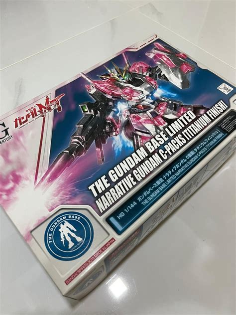 Hg Narrative Gundam C Packs Titanium Finish Hobbies And Toys Toys