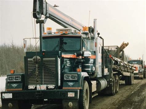 Oilfield Trucking Semi Trucks Big Trucks Oil Field Oil Drilling