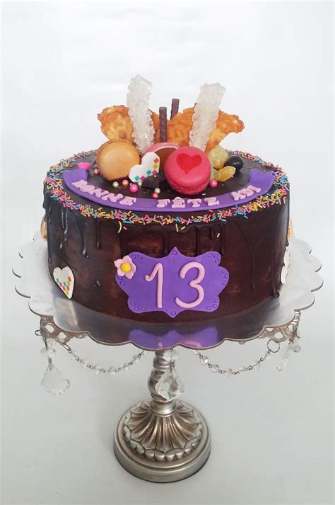 Cakesophia 13th Birthday Cake