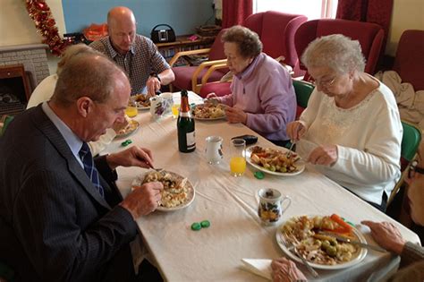 What do brits eat during christmas dinner? Older Residents To Be Treated To Festive Lunch | Bath Echo