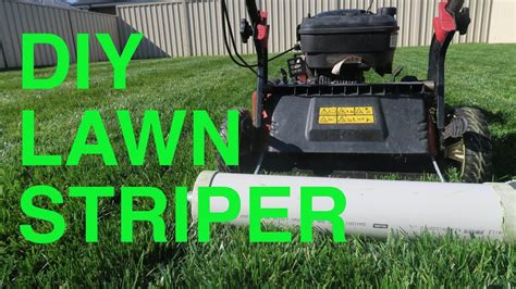 DIY Lawn Striper Lawn Striping Kit YouTube