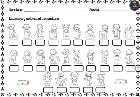 Aprendo El Abc 017 Aprender El Abecedario Abecedario Actividades Alfabeto Preescolar Kulturaupice