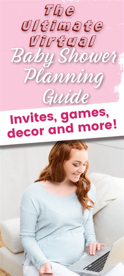 The Ultimate Virtual Baby Shower Planning Guide Games Ideas And More