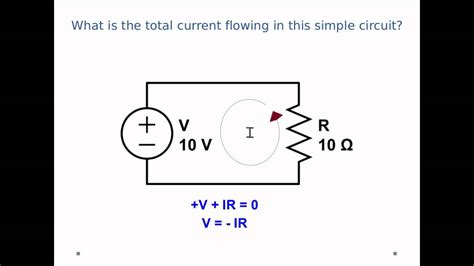 The current arrow points in the direction positive charge would flow. DC Circuits - Guessing the Direction of Current Flow in Kirchhoff's Laws - YouTube