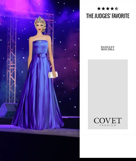 The Judges Favourite Covet Fashion Game Fashion Strapless Dress
