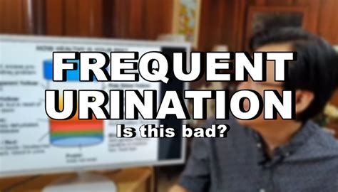 Doc Willie Ong On Frequent Urination Is This A Dangerous Symptom