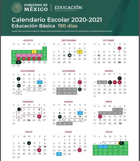 Conoce El Calendario Escolar Oficial De La Sep 2020 2021 Porn Sex Picture