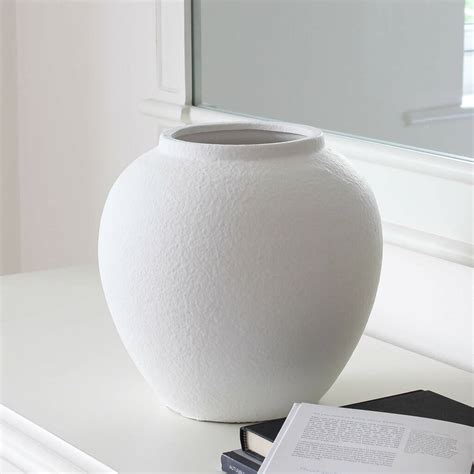 Large White Vase By Marquis And Dawe